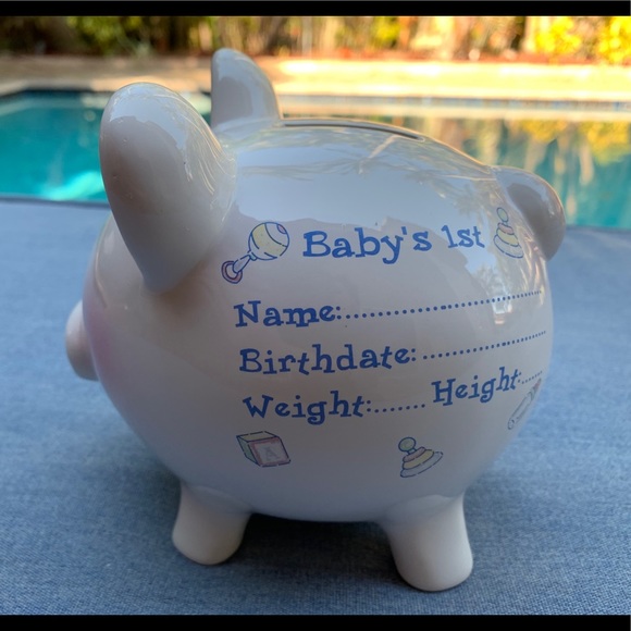 Baby Essentials Baby's First Piggy Bank (Gift with Purchase) - Picture 5 of 11